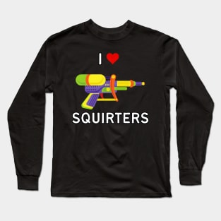 Water Gun Squirt Gun Long Sleeve T-Shirt